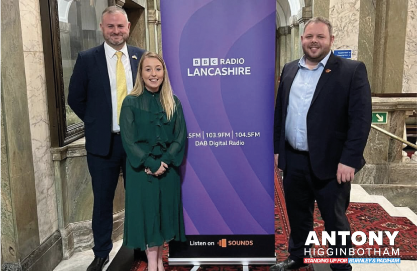 Lancashire BBC Award Winners Announced Antony Higginbotham MP